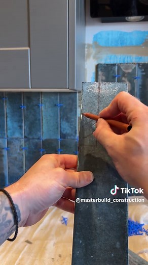 How to Cut Tile Around a Kitchen Cupboard