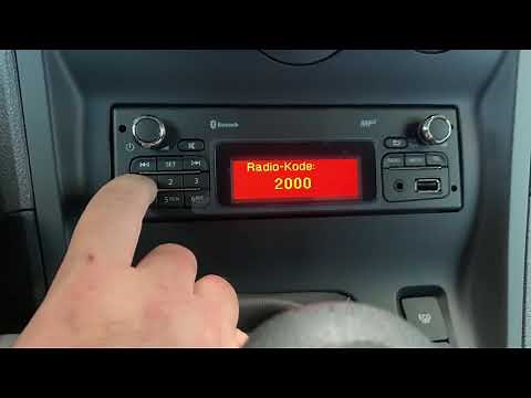 Mercedes Benz Citan Radiocode eingeben