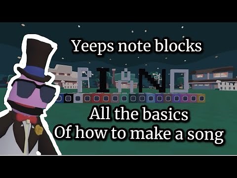 Yeeps: HOW TO USE NOTE BLOCKS! (All the basics including automatic song players)