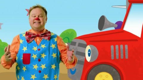 Big Red Shiny Tractor - Mr Tumble's Nursery Rhymes - CBeebies