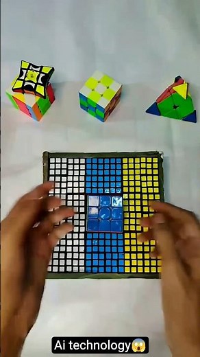 all cube make island by using ai😱 l ai tricks l #cube #shortclips #video