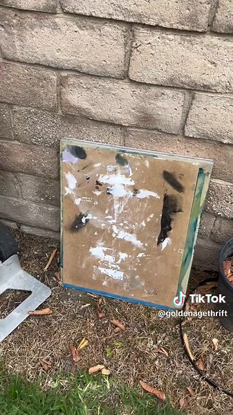 Burning screens at home pt. 3 - Exposing and washing out your screen. The finale to the 3 part series, stay to the end to see the test print as well. thank you for watching #screenprint #screenprinting #goldenagethrift #fyp #for #foryou #wfh #diy #screenprinter #art