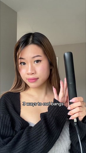 3 Ways to Curl Bangs | Hair Tutorial