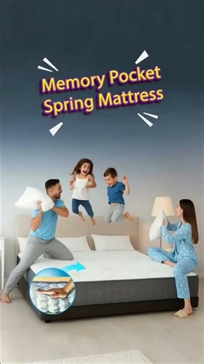 Memory pocket spring mattress