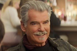 Pierce Brosnan says "you'll have a laugh" with his new flick "The Out-Laws"