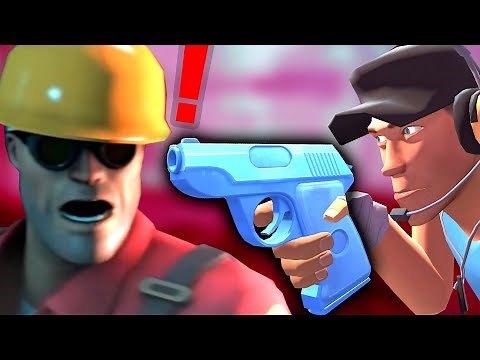 tf2, but random critical hits are fair? if your next shot is a crit, your weapon glows