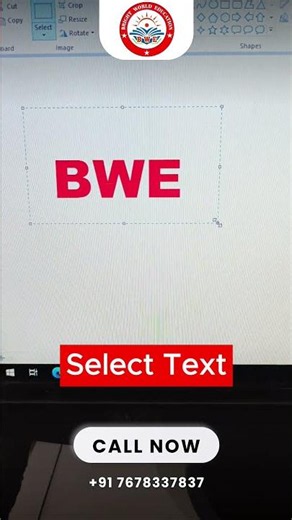 Learn how to make stylish 3D text effects using MS Paint easily 🔥
