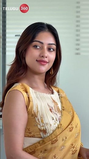 Anu Emmanuel in Yellow Saree Beautyfull Looks | Telugu360