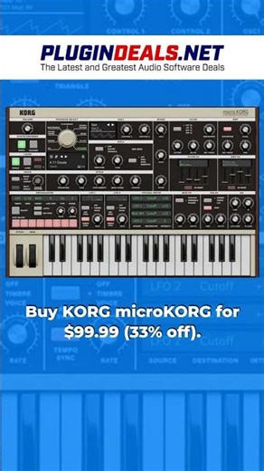 Buy KORG microKORG for $99.99 (33% off).