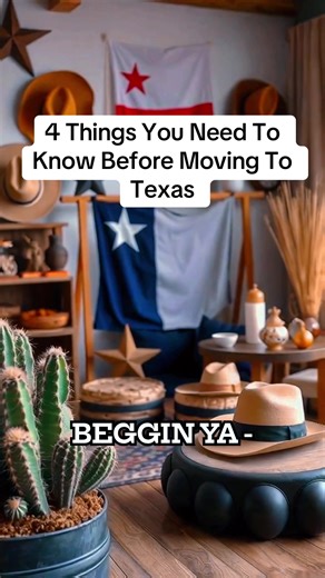 Four things you need to know before moving to Texas. Follow before you move here ‘cause Texas will humble you faster than a speeding ticket into school zone
