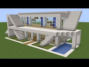 Minecraft - How to build a Modern Designer House