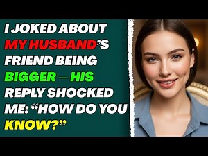 I Joked About My Husband’s Friend Being Bigger — His Reply Shocked Me: “How Do You Know?”