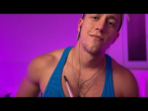 Scratching and Tracing on my body male ASMR **Amazing Tingles**
