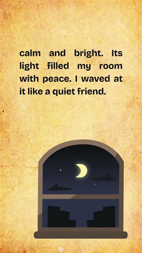 The Smiling Moon Above My Window#EnglishPractice, #LearnEnglish, #EnglishLearning, #SpeakEnglish