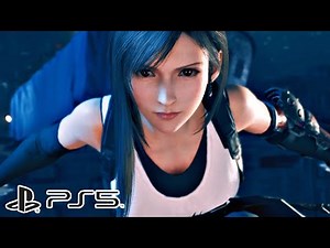 Tifa against Boss Fight - FF7 Remake Ps5 Gameplay