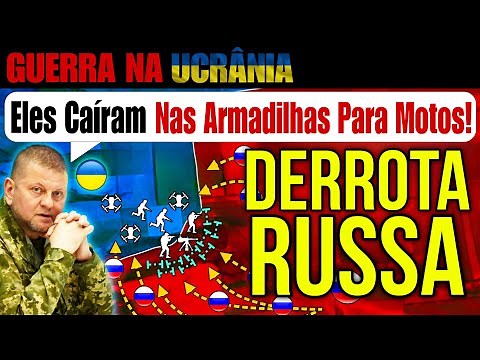 Motos Russas destruídas pelo Contra-Ataque Ucraniano!