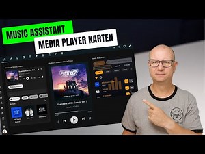 🎶 Home Assistant Music Assistant Media Player cards in detail!