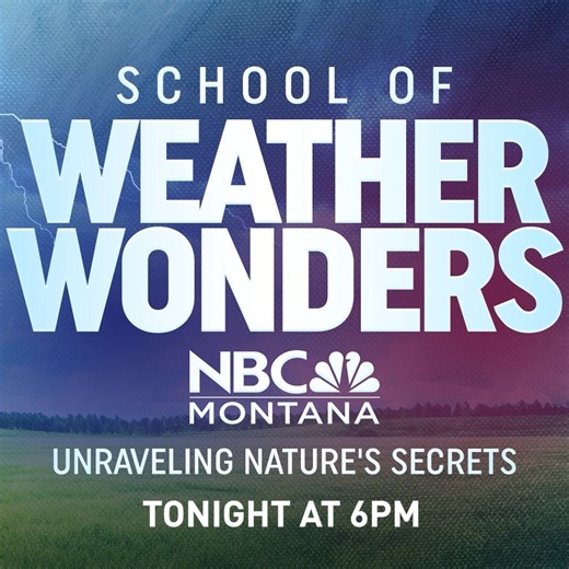 MONTANA WEATHER WONDERS: Join NBC Montana Meteorologist Mitchel Coombs as he unravels nature’s secrets using 3D weather technology tonight at 6!  Share your weather photos/videos: https://nbcmontana.com/chimein | NBC Montana | Facebook