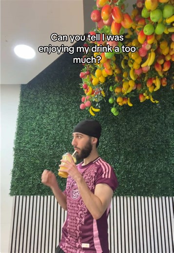 Enjoying My Drink at Fruitz Bar with a Fun Fitcheck