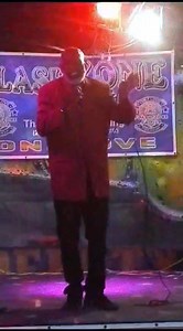 Back down the time tunnel we go with Wrinkles at a Flash Zone Bar competition. | Karaoke Barbados