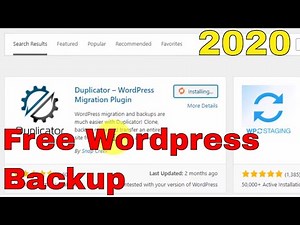 How to use Wordpress Duplicator plugin to create backup manually in 5 mins