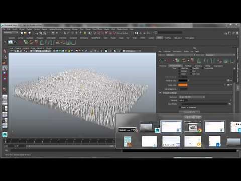 Maya Monday - XGen - Spline output as curve