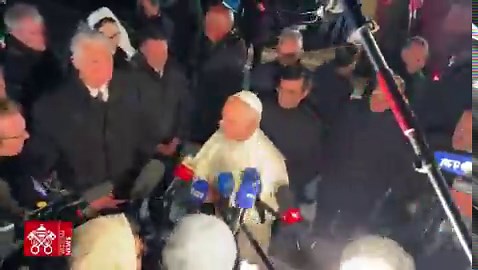 Pope Leo XIV: “I'm told that President Trump recently stated that he would like to end the war. Hopefully he's looking for an 'off-ramp'. Hopefully he's looking for a way to decrease the amount of violence, of bombing, which would be a significant contribution to removing the hatred that's being created and that's increasing constantly in the Middle East and elsewhere.I appeal to all leaders, come back to the table, to dialogue. Let's look for solutions to problems, let's look for ways to reduce