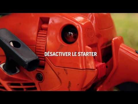 Comment démarrer votre tronçonneuse Husqvarna ?