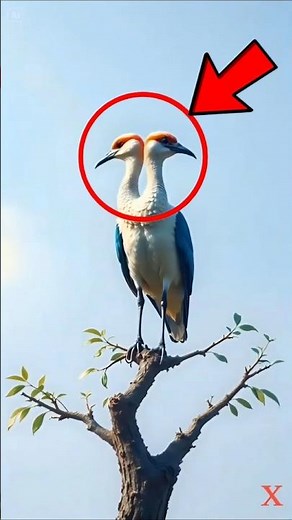 Top 5 Double-Headed Creatures You Won’t Believe Exist! 🤯😱 #doubleheaded #animals