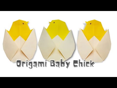 Easy Origami Baby Chick Tutorial