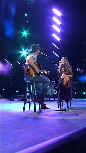 Riley Green and Carly Pearce’s performance at CMA Fest. #rileygreenmusic #countrymusic #fyp
