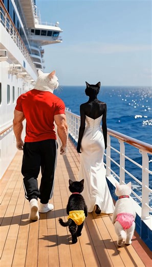 🏝️The Castaway Kitten's Journey Home🏠 Adventure with friends❗ #cat #funny #kitten | Super Animated Stories