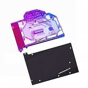 Copper GPU Water Cooling Block GPU Waterblock Graphics Card Water Cooling Block with Backplate for MSI GeForce RTX4070Ti Ventus 3X 12G OC