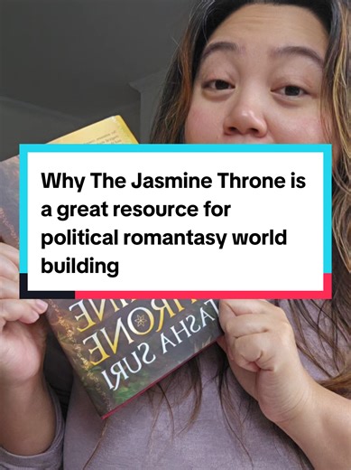 Rereading The Jasmine Throne and recalling what gorgeous world and character building Tasha Suri has done! And did it mention it's a queer romantasy? I'm taking notes. #asianfantasy #amwriting #queerfantasy #slowburn #romantasy Thanks to @Katrina’s Library 📚🏳️‍🌈 for this copy. The fact that I am annotating on it goes to show how much I love this book!