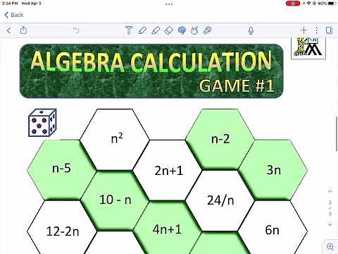 Math-Salamanders: Algebra Calculation Game 1
