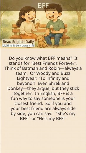 Learn English | BFF #vocabulary