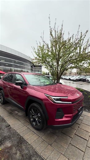 2026 RAV4 XLE Ruby Flare Red