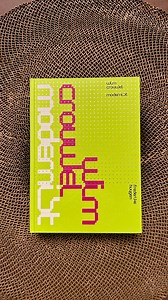 1.8K views · 34 reactions | Tracked down a copy of Wim Crouwel’s sought-after monograph ‘Modernist’. Find it in our Graphic Design section. #counterprintbooks #wimcrouwel #modernist #typography #posterdesign #dutchdesign #stedelijkmuseum #amsterdam | Counter-Print | Facebook