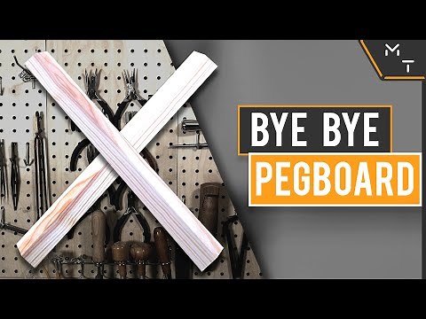 Pegboards are useless... Power Of French Cleats - How to - Introduction