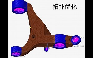 hyperworks 汽车控制臂拓扑优化