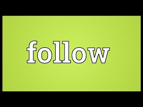 Follow Meaning