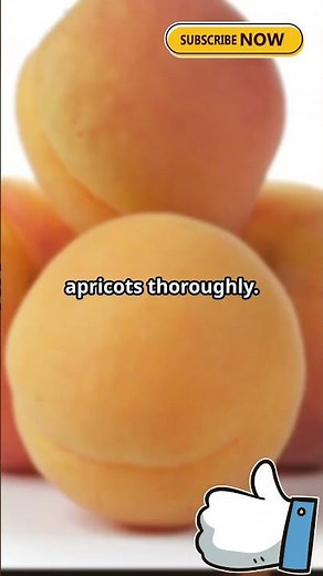How to Eat Apricots Properly! #fruit #healthyfood #apricots