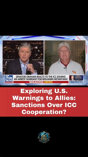 DC America Decoder🇺🇸 on Instagram: "From Statements to Legislation: The Path of U.S. ICC Sanctions Following Graham's remarks, the U.S. House passed the Illegitimate Court Counteraction Act in January 2025, enabling sanctions on ICC affiliates and countries aiding warrants against U.S. allies like Israel. President Trump's February 2025 executive order further imposed asset freezes on ICC officials. This process underscores congressional and executive roles in foreign policy. Multiple angles: 