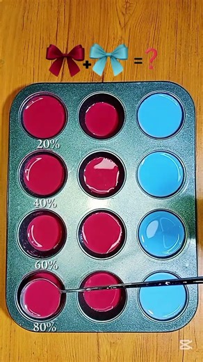 “Maroon & Cyan: Elite Contrast Blend ❤️💙”#colormixing #colorpalette #paletteart #colorvibes