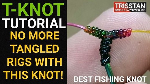 T-KNOT TUTORIAL | NO MORE TANGLED RIGS WITH THIS KNOT!This fishing knot is very useful to help your line stay untangled in a high-low rig 🐟🎣 ✅ How To Tie Fishing T-KNOT ✅ Best Fishing Knot For Bottom Fishing ✅ A Must Try Fishing Knot #fishing #fish #pesca #shimano #daiwa #trout #bassfishing #fishingaddict #fishinglife #outdoor #hunting #shimanofishing #pancing #mancing #fishingline #tknot #angler #fisherman #Fisher #berkleyfishing #mustadfishing #pikefishing #salmon #sea #fishingknots | Trisst