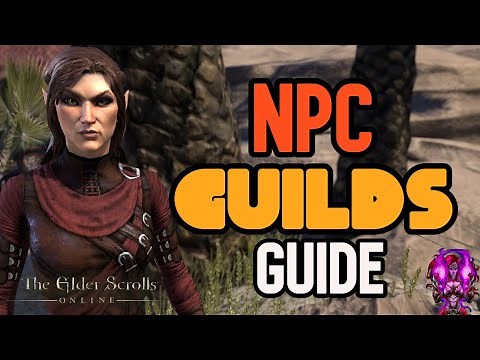 How to Join ALL NPC Guilds in ESO | Elder Scrolls Online