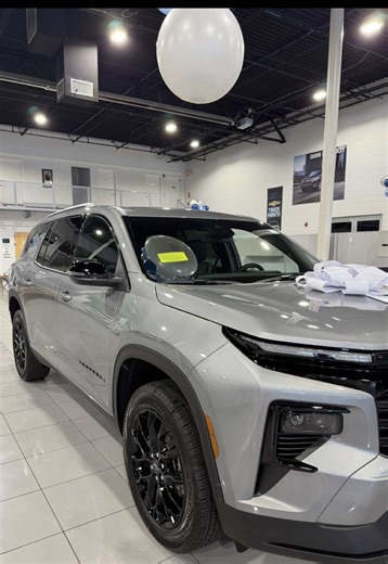 Ok seriously- white or grey??? Both will have the black rims & accents👀🤪 #chevytraverse #newcar #momcar #chevy