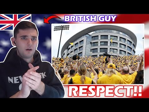 British Guy Reacts to the Amazing Story behind IOWA Hawkeyes Wave