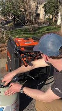 WEN TF1050ix 10,500 Watt Tri-fuel Inverter Generator Unboxing and Setup