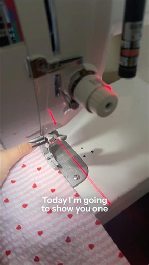 Essential Sewing Machine Tool: Magnetic Laser Guide for Perfect Seams #sew #sewingtools #sewinghacks